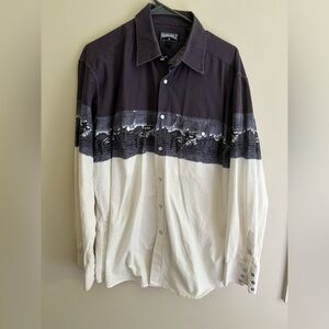 Panhandle Bucking Bull Pearl Snap